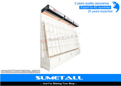 China Wire Metal Book Display Shelving Units , Book Display Rack For Supermarket / Library supplier