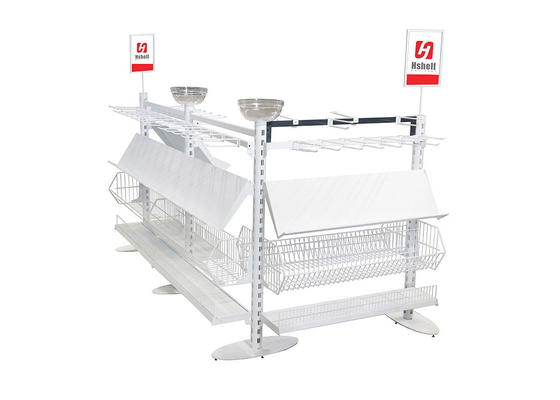 China Shelf Queuing System Retail Queuing System POS Queuing System Gondola Shelving for Checkout supplier