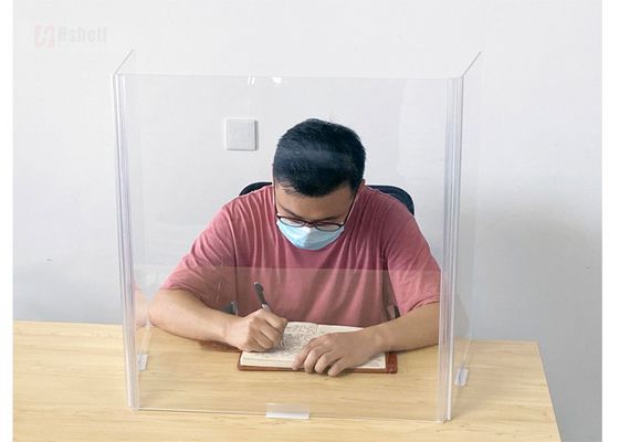 China Student Desk Shields Folding Table Sneeze Guard School Desktop Virus Barriers supplier