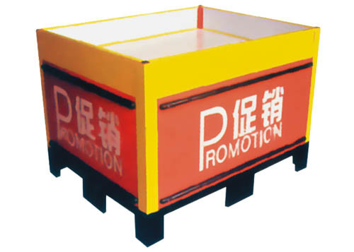 China Supermarket Promotional Tables Promotional Display Counter Portable For Advertising supplier