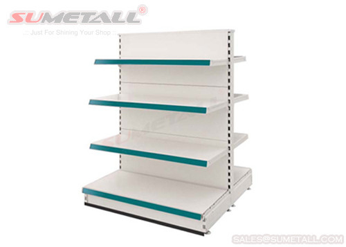 China Double Side Shop Display Shelf With Tego Compatible Design W1000 X D470 X H1610mm supplier
