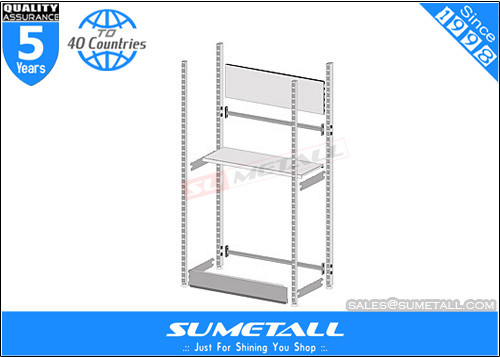 China Heavy Duty Commercial Display Shelves For Supermarket / Retail Stores supplier