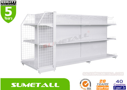 China Multi Layer Commercial Convenience Store Shelving Pegboard Display Stand supplier