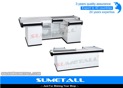 China Cash Register Table Counter For Retail Store supplier