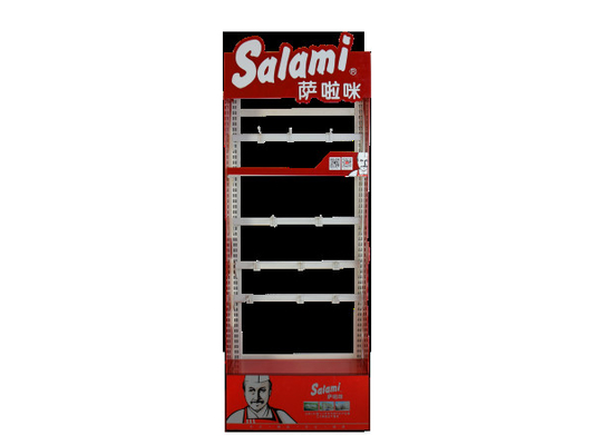 China Metal  biscuit bread salami display rack  ，magazine book display stand supplier