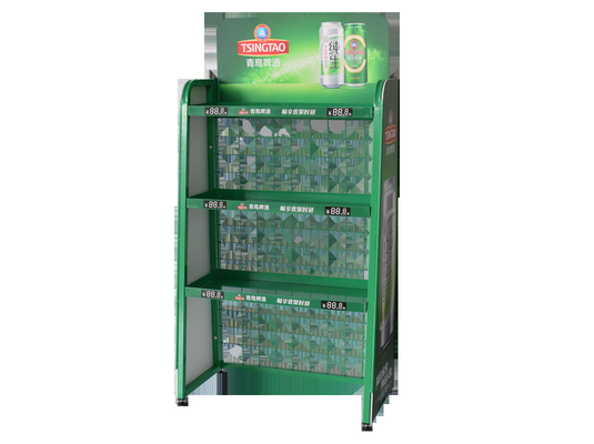 China Customized display racks/stands  for bottled beer and wine supplier